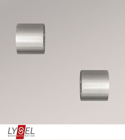 Lysel - 1 Paar Endstücke Kappe für Topaz-Stangen