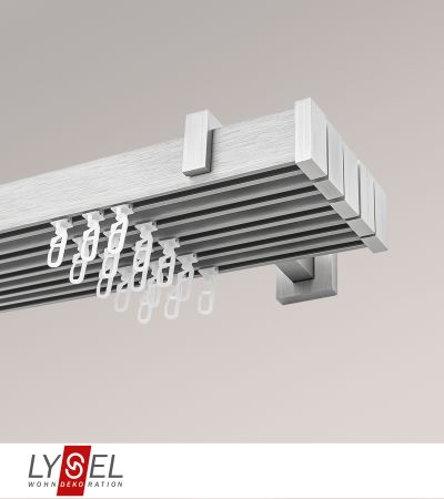 Lysel - SET Coral 160cm mit Endstücke Quadro in Silber