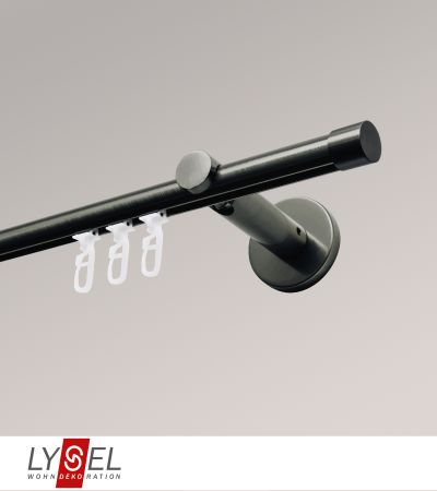 Lysel - SET Opal Innenlauf 160cm Träger offen mit Endstücke Zylinder in Titan