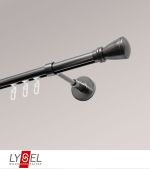 titan Vorschau Lysel - SET Opal Innenlauf 160cm Träger geschlossen mit Endstücke Konus in Weiß #1W titan