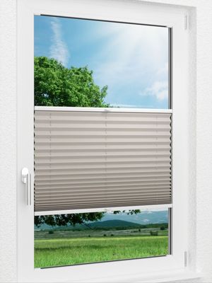 LYSEL HOME Plissee 128A Krepp Fensteransicht
