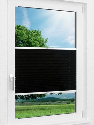 LYSEL HOME Plissee 138A Krepp Fensteransicht