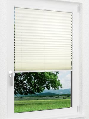 Preview LYSEL HOME Plissee 140A Krepp Pearl 1