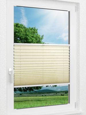 LYSEL HOME Plissee 107A Crush Fensteransicht