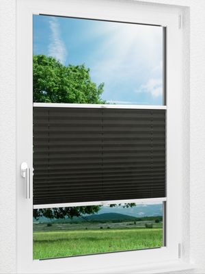 LYSEL HOME Plissee 230A Crush Fensteransicht