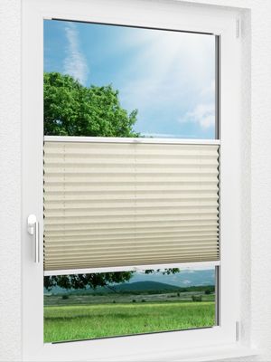 LYSEL HOME Plissee 231A Loso Fensteransicht
