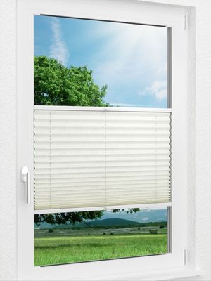 LYSEL HOME Plissee 227A Loso Fensteransicht