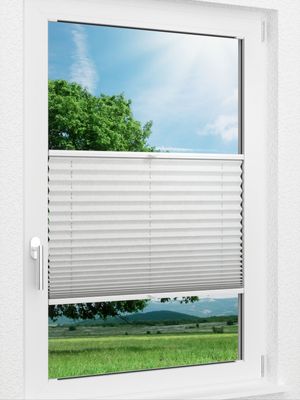 LYSEL HOME Plissee 135A Loso Fensteransicht
