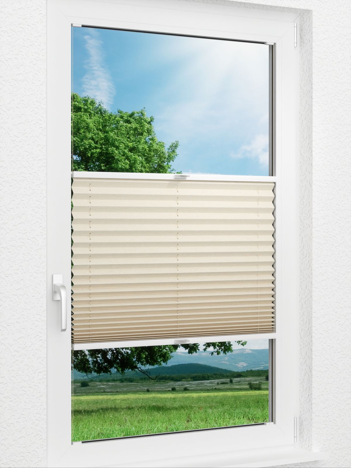 Stoff Plissee Maßanfertigung Plissee Crush 35.67.12