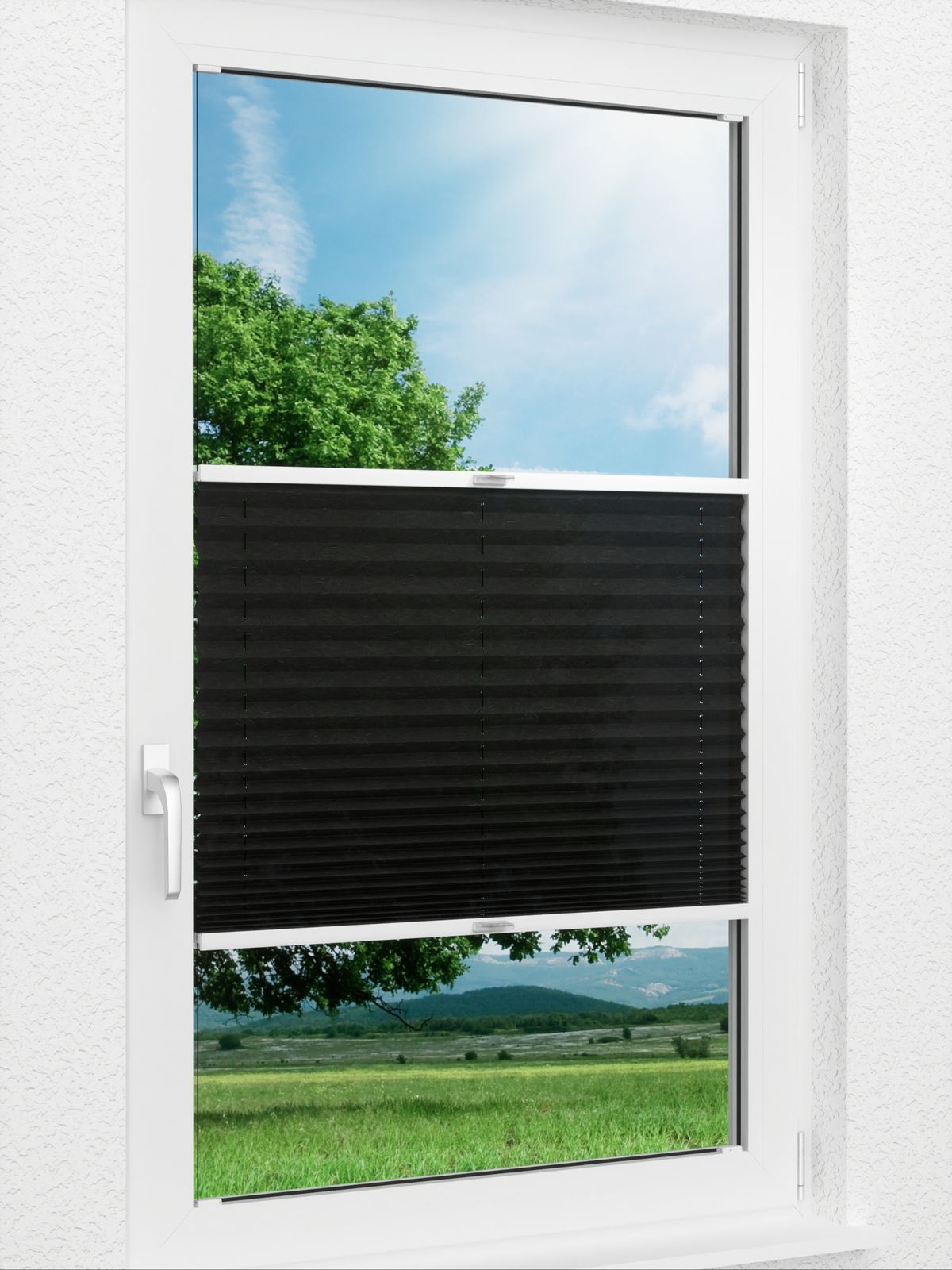 Stoff Plissee Maßanfertigung Plissee Crush 14.04.12