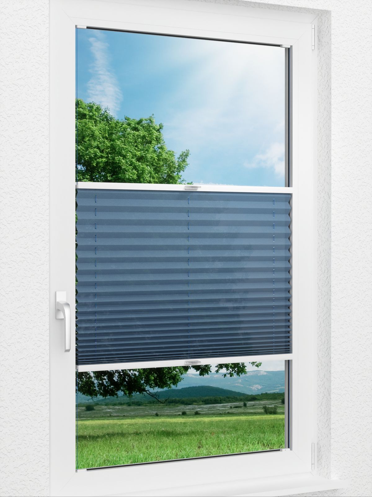 Stoff Plissee Maßanfertigung Plissee Basica 11.55.10